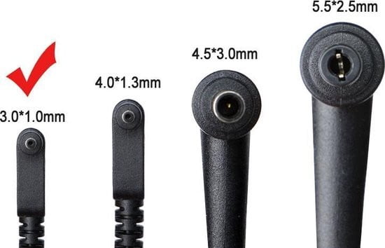 ASUS Adapter ux31e T200TA ux21e t300chi t300fa 33w 3mm pin 1,75a 19v voeding power