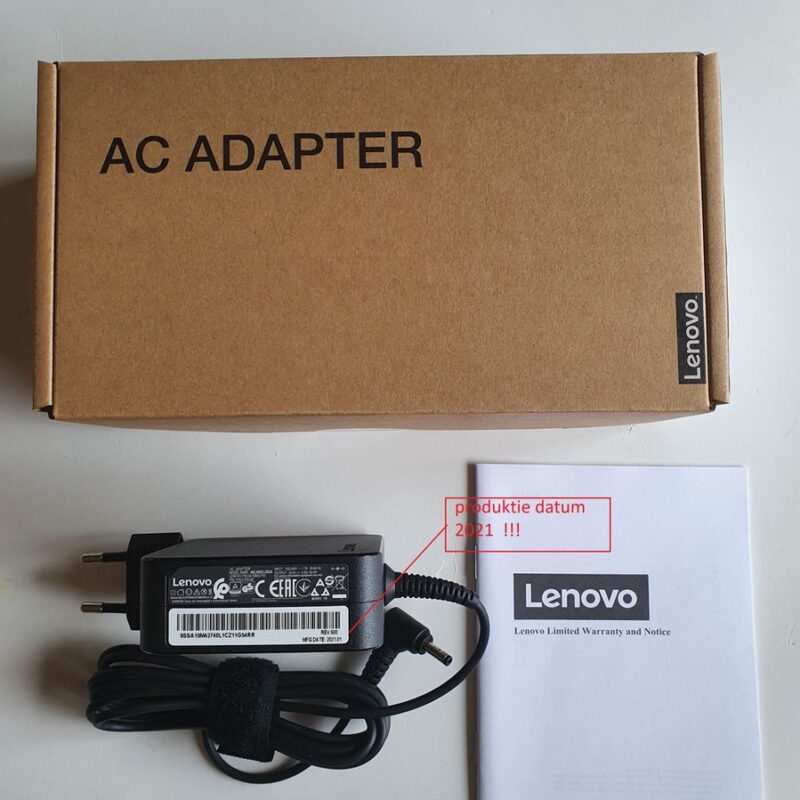 Lenovo Adapter 65W korting deze week