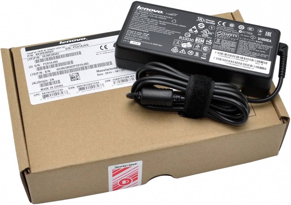 Lenovo 135w adapter gele plug