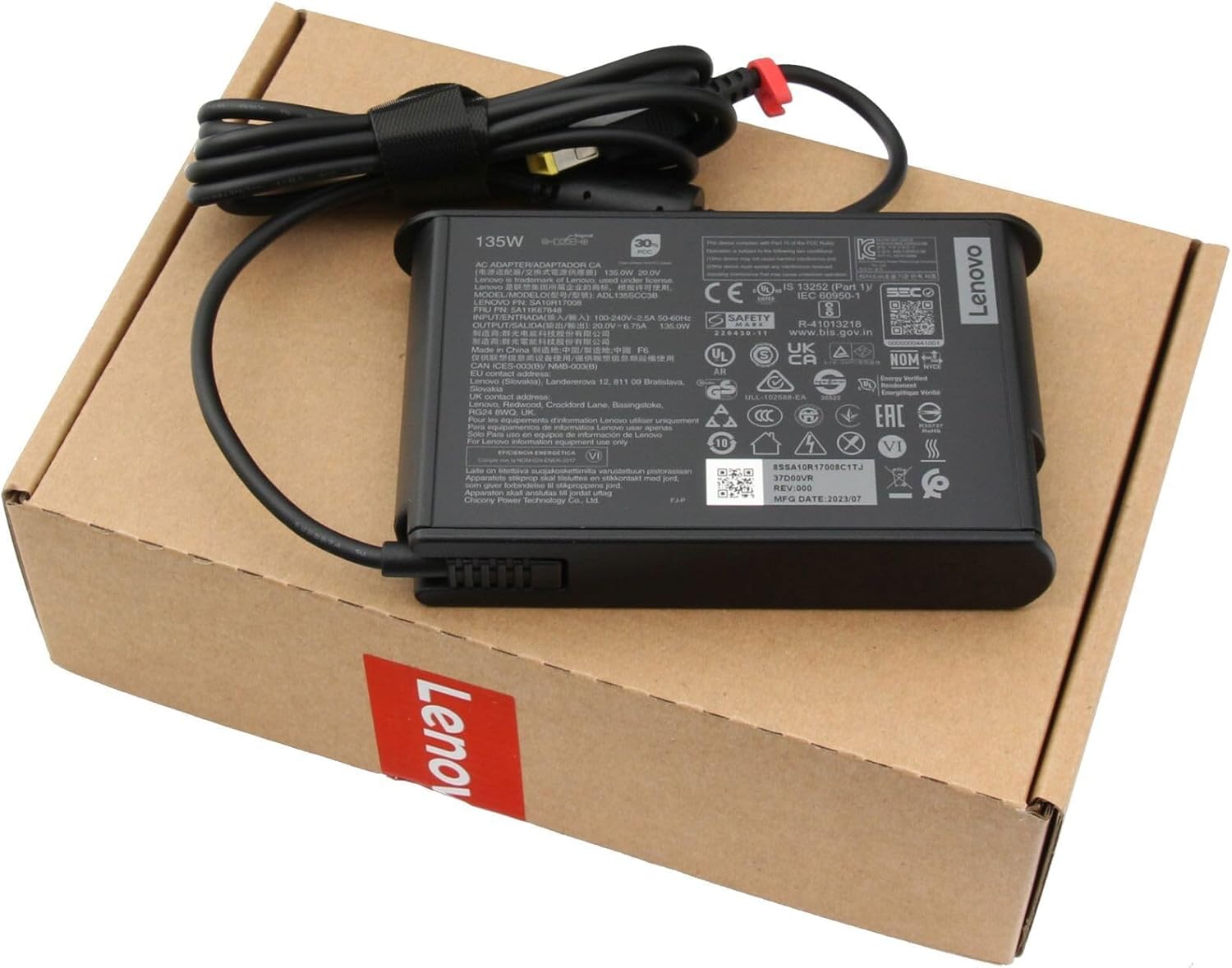 lenovo 135w adapter